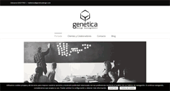 Desktop Screenshot of geneticadesign.com